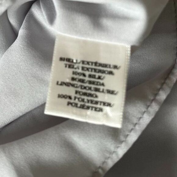 NWT  ANN TAYLOR  Silk Cocktail one-shoulder dress size 14 - Picture 8 of 15